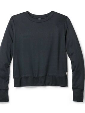 Vuori Daydream Dark Green Crewneck Pullover